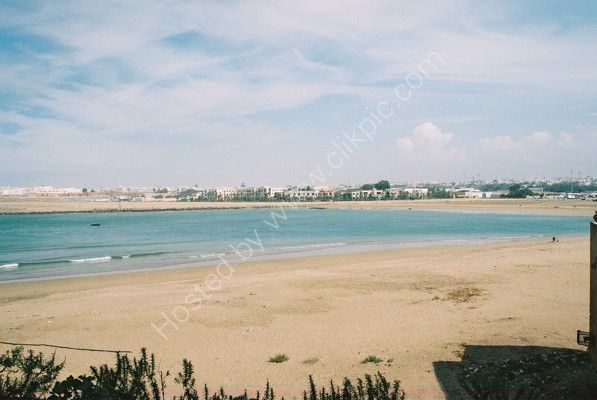 View of Estuary & Rabat from Oudaia Kasbah, Rabat